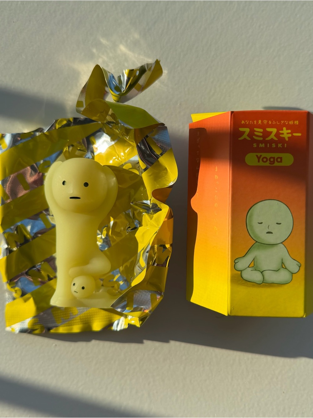 Yoga Yellow Collectible Figure - Kids Toy